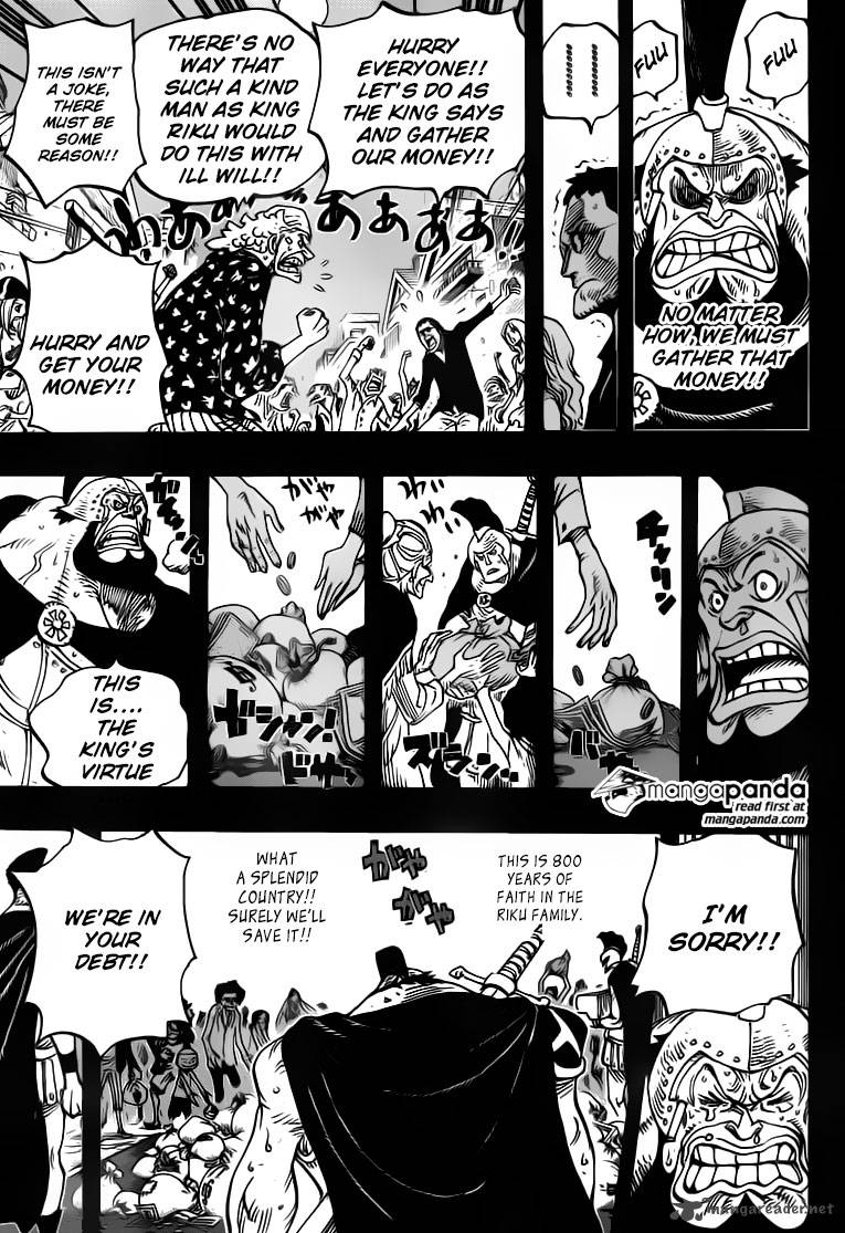 One Piece Chapter 727 page 14 - Chapter 727: The Lurking Hero