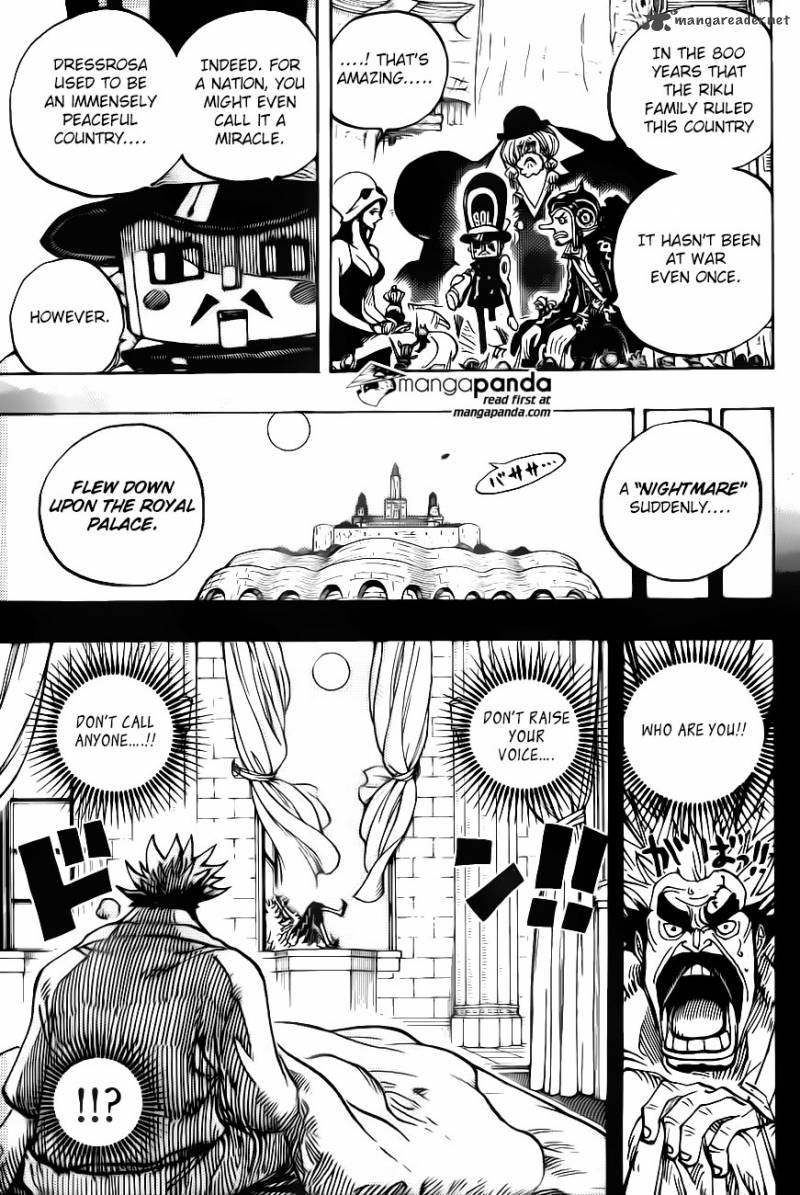 One Piece Chapter 727 page 6 - Chapter 727: The Lurking Hero