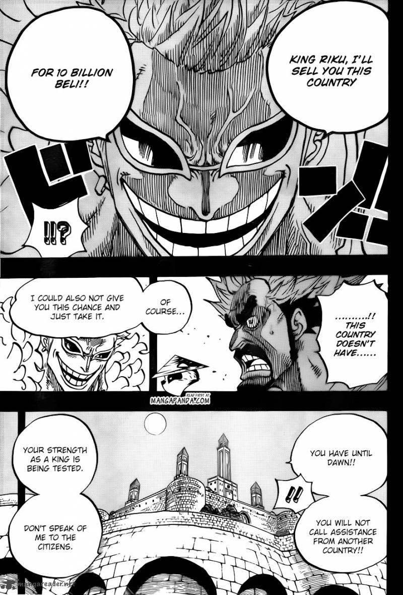 One Piece Chapter 727 page 8 - Chapter 727: The Lurking Hero