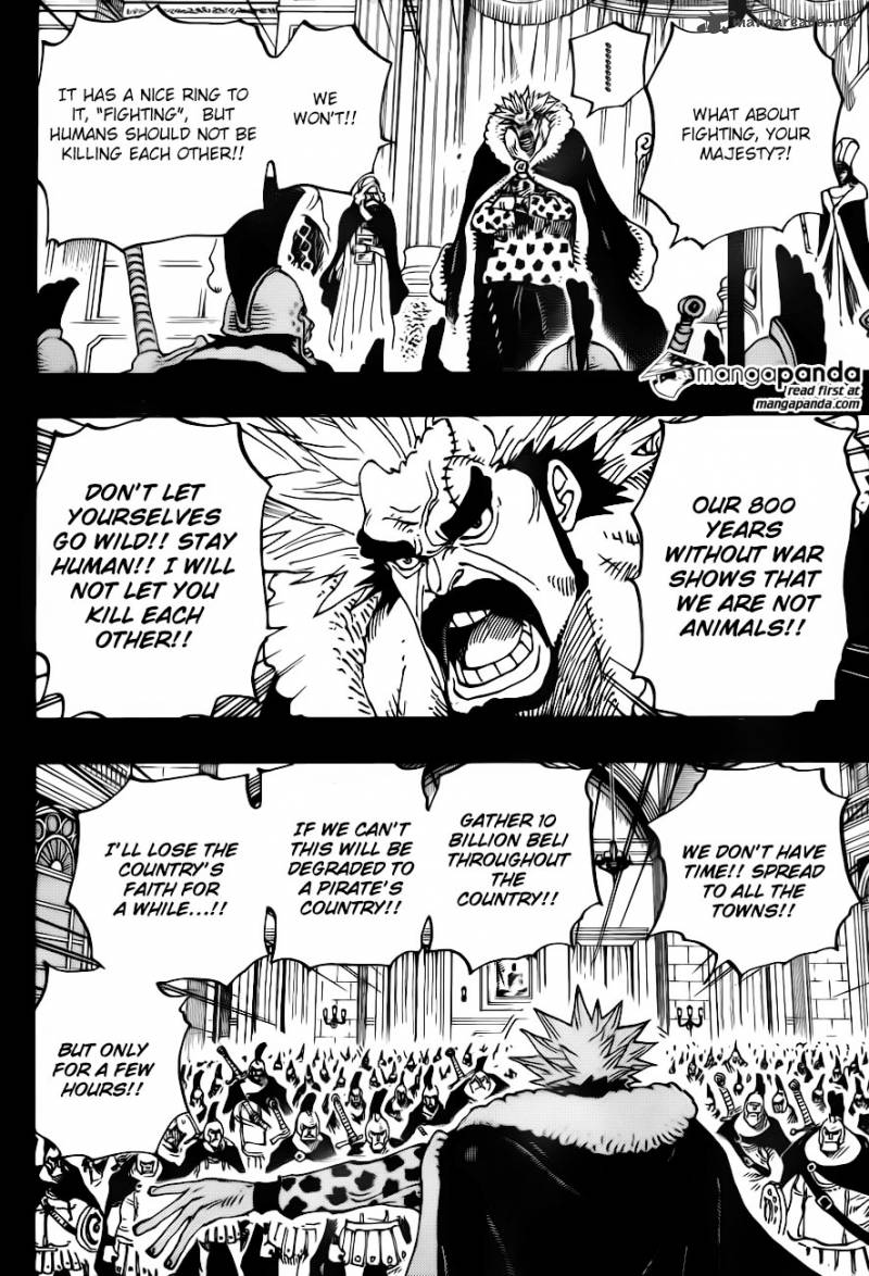 One Piece Chapter 727 page 9 - Chapter 727: The Lurking Hero