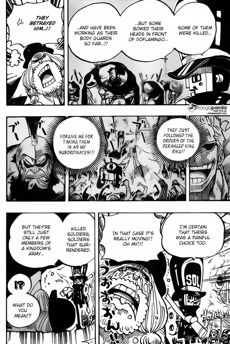 One Piece manga, chapter 728, page 13 of 21
