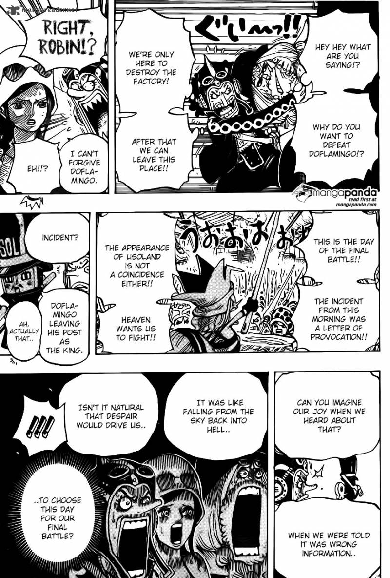One Piece manga, chapter 728, page 16 of 21