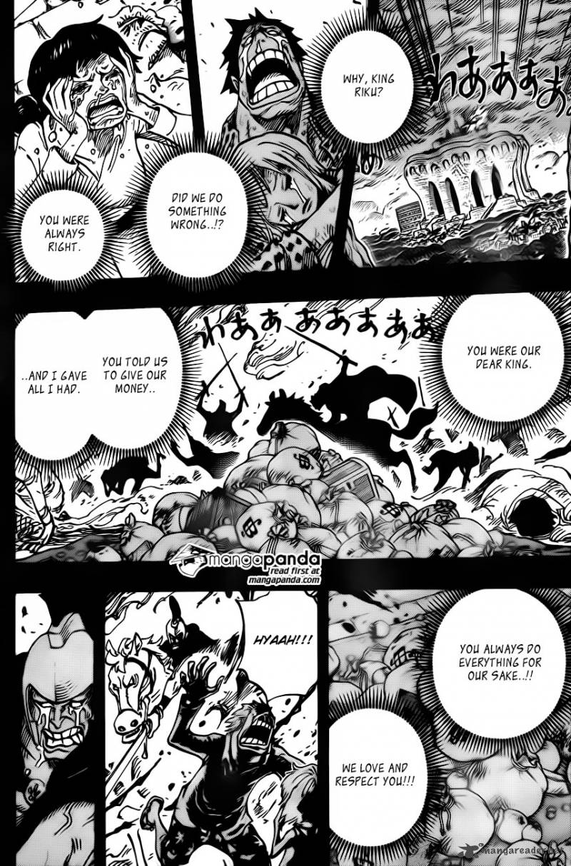 One Piece manga, chapter 728, page 6 of 21