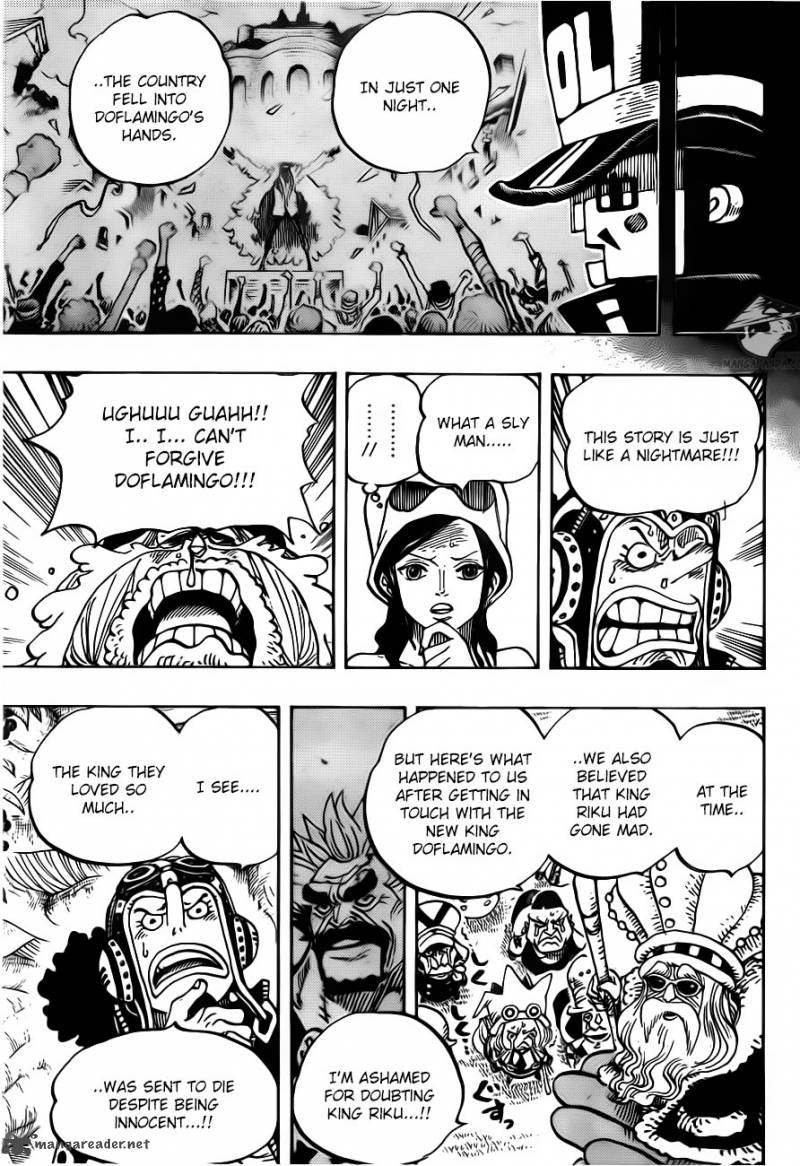 One Piece manga, chapter 728, page 10 of 21