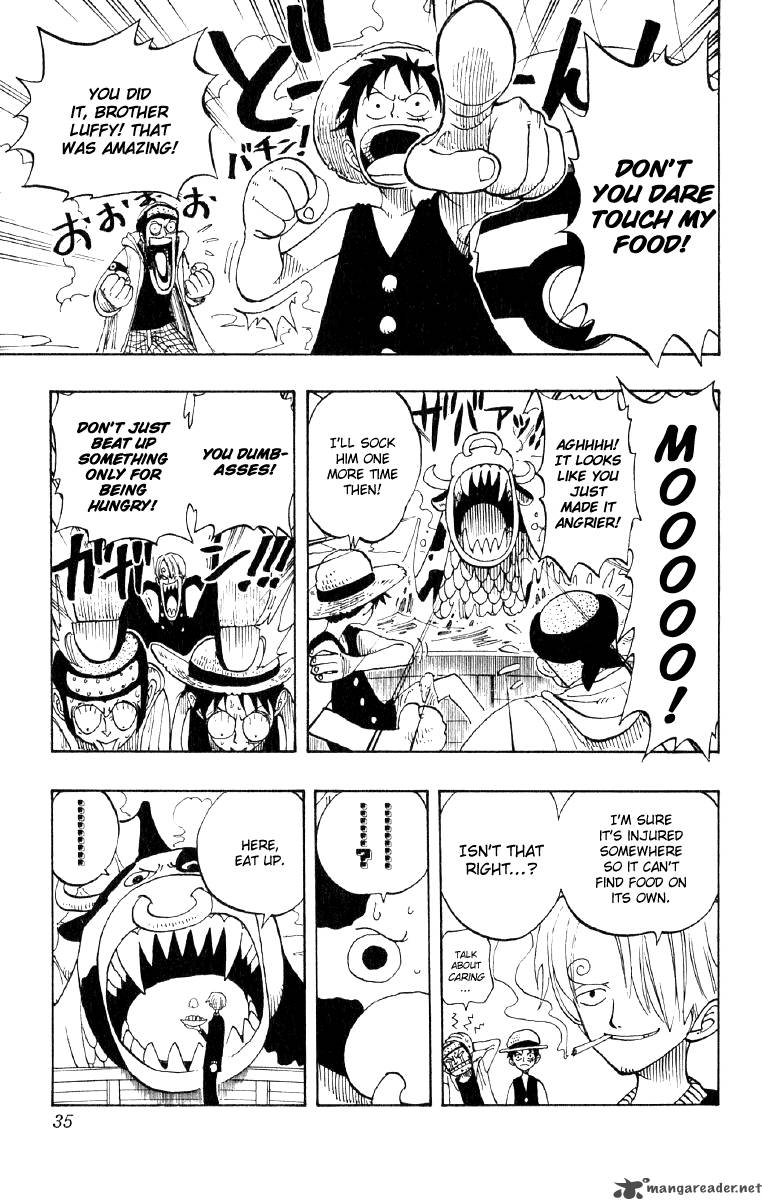 One Piece manga, chapter 73, page 10 of 24