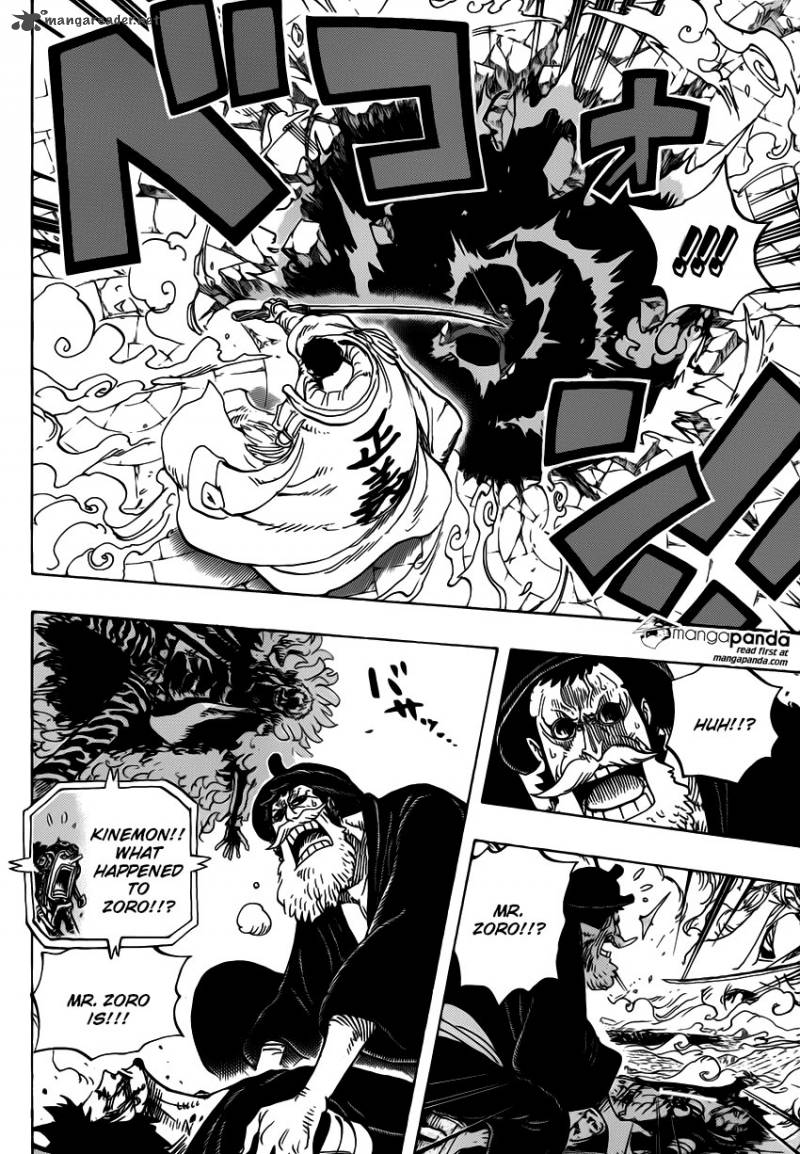 One Piece Chapter 730 page 5 - Chapter 730: 3 Cards