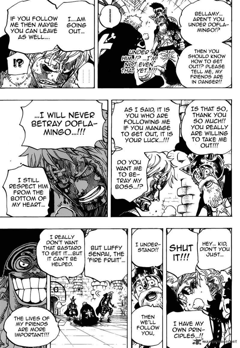 One Piece Chapter 731 page 13 - Chapter 731: Operation Dressrosa SOP