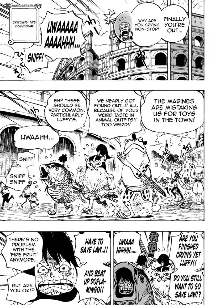 One Piece Chapter 731 page 17 - Chapter 731: Operation Dressrosa SOP