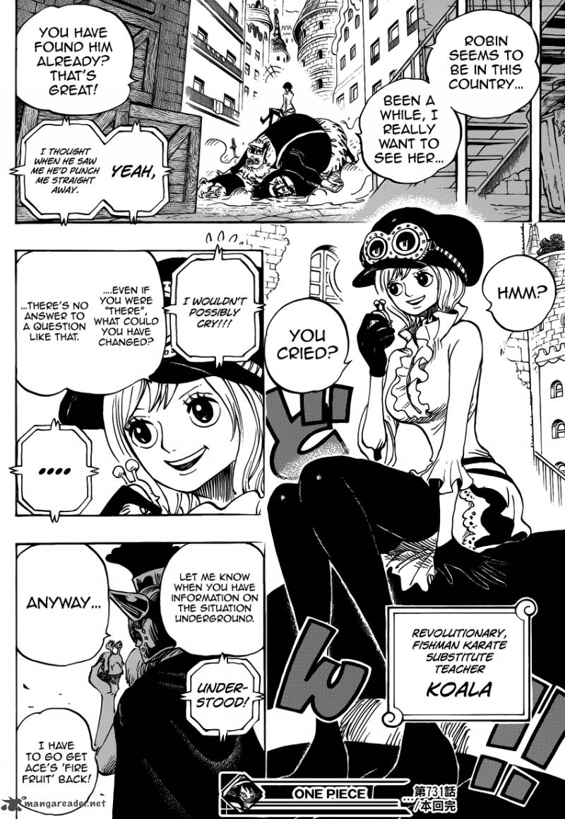 One Piece Chapter 731 page 18 - Chapter 731: Operation Dressrosa SOP