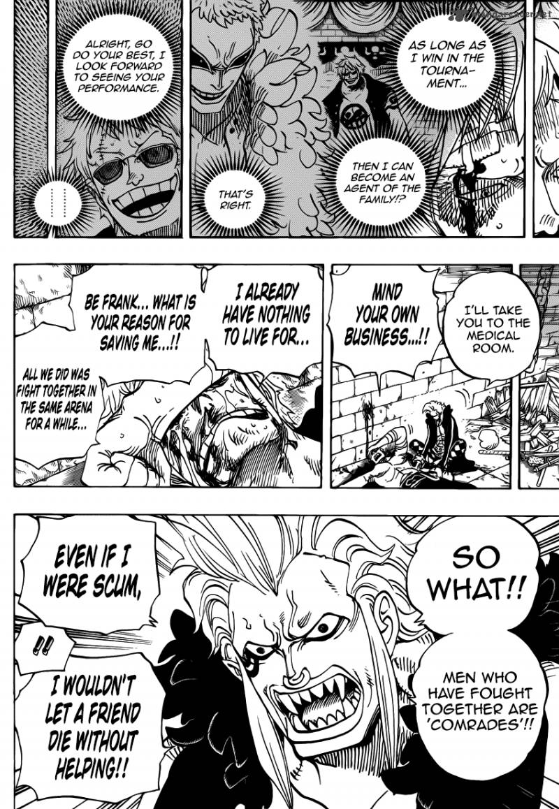 One Piece Chapter 731 page 4 - Chapter 731: Operation Dressrosa SOP