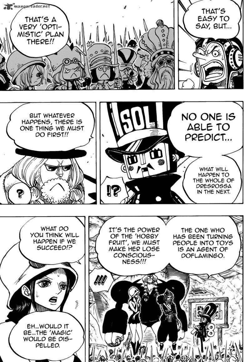 One Piece Chapter 731 page 7 - Chapter 731: Operation Dressrosa SOP