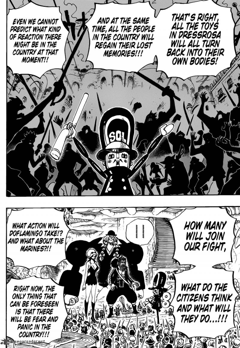 One Piece Chapter 731 page 8 - Chapter 731: Operation Dressrosa SOP