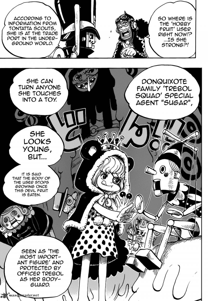 One Piece Chapter 731 page 9 - Chapter 731: Operation Dressrosa SOP