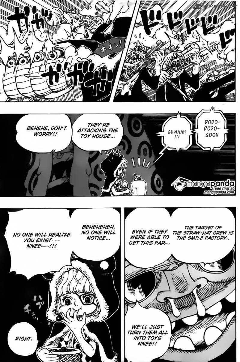 One Piece manga, chapter 732, page 12 of 21