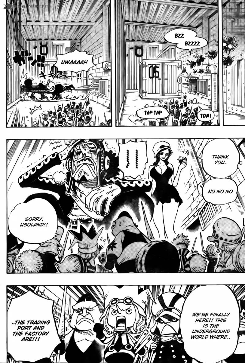 One Piece manga, chapter 732, page 16 of 21