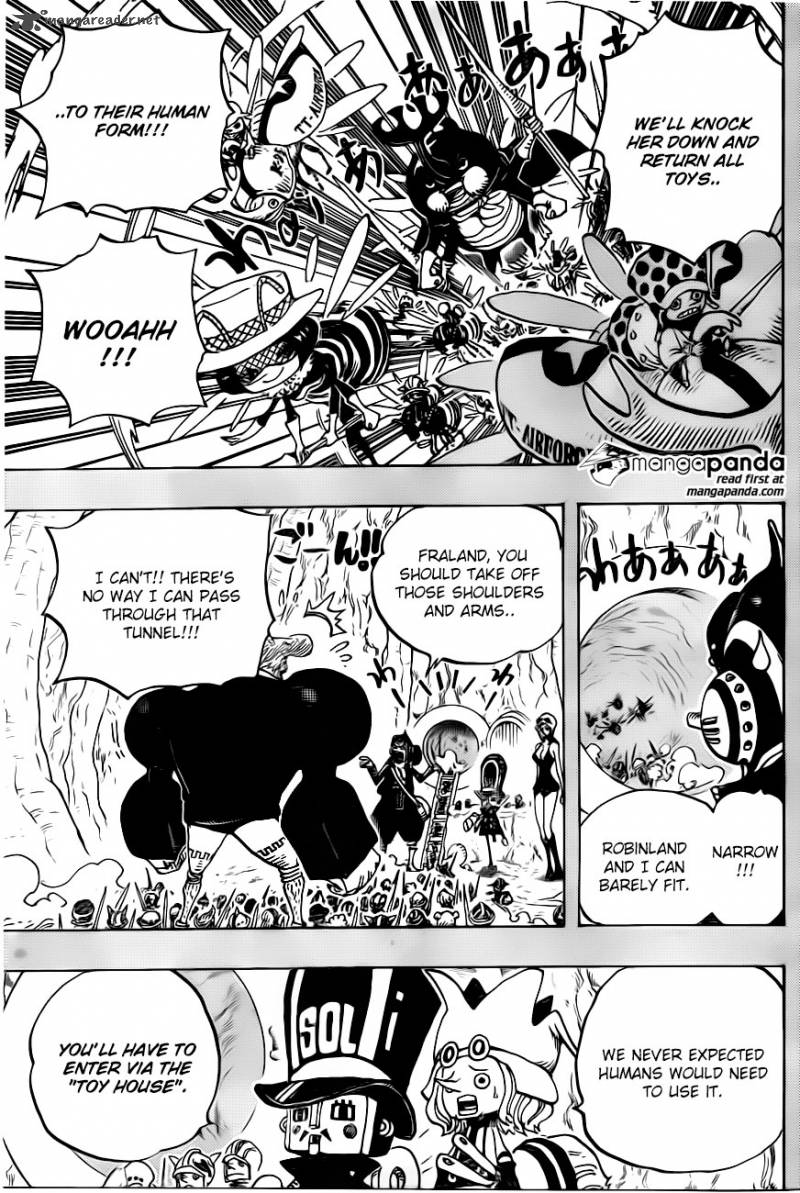 One Piece manga, chapter 732, page 4 of 21