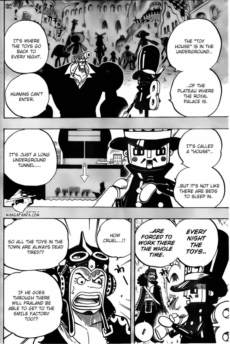 One Piece manga, chapter 732, page 5 of 21