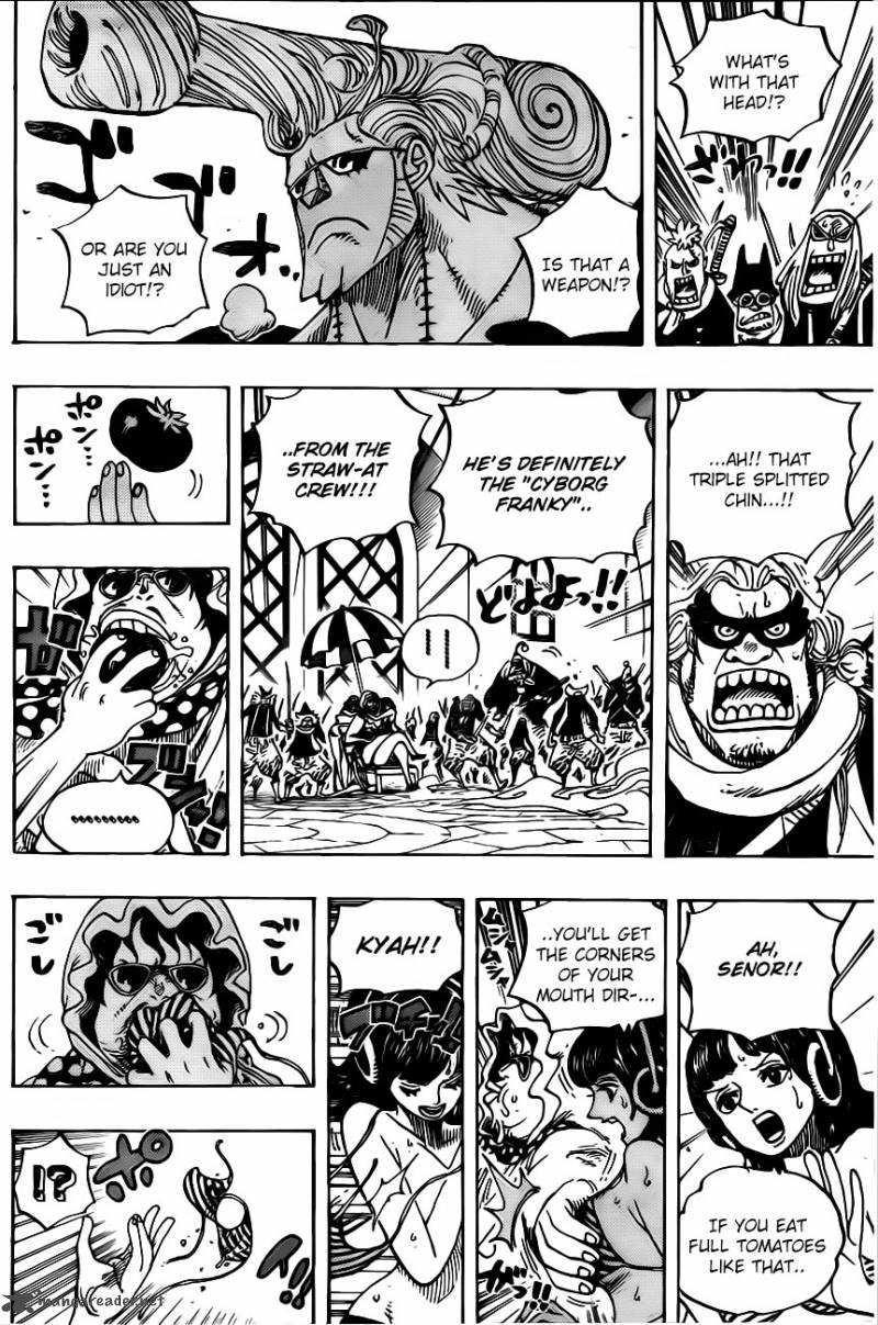 One Piece manga, chapter 732, page 7 of 21