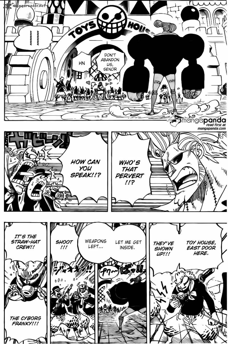 One Piece manga, chapter 732, page 9 of 21