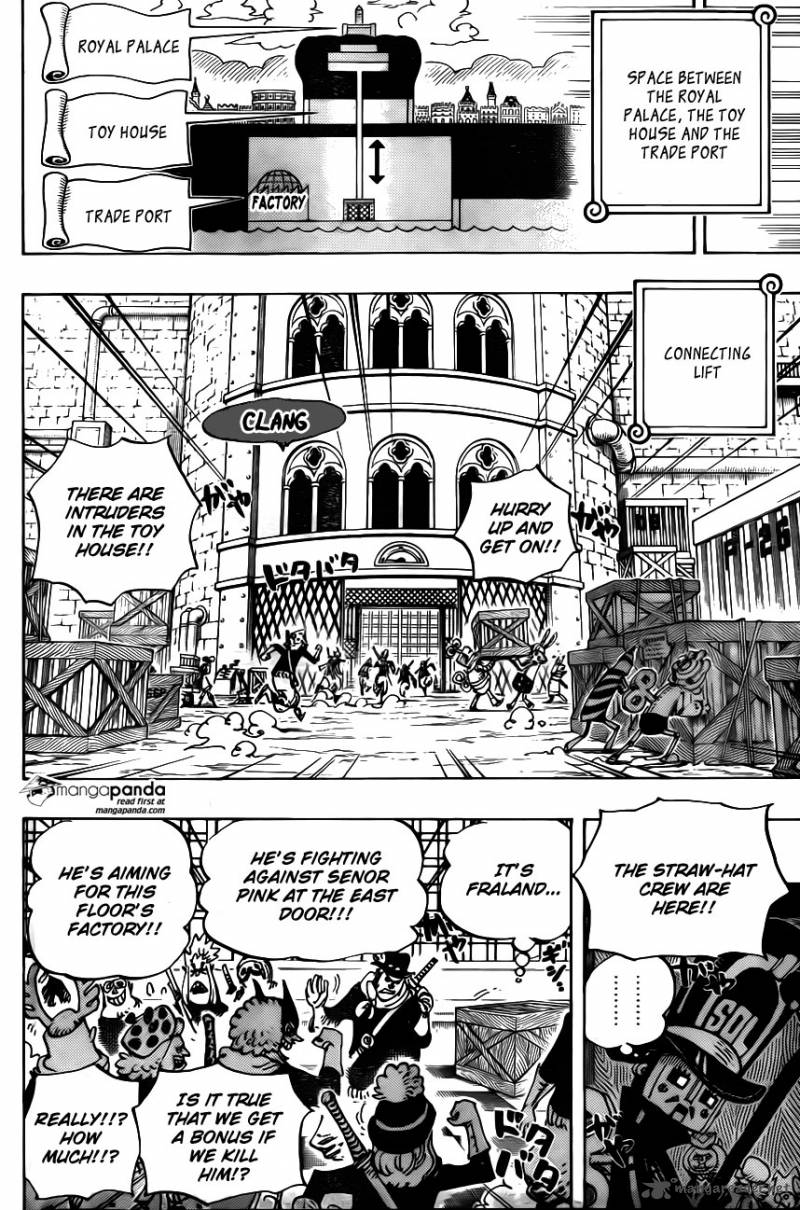 One Piece Chapter 733 page 11 - Chapter 733: What Soldier-san Wants