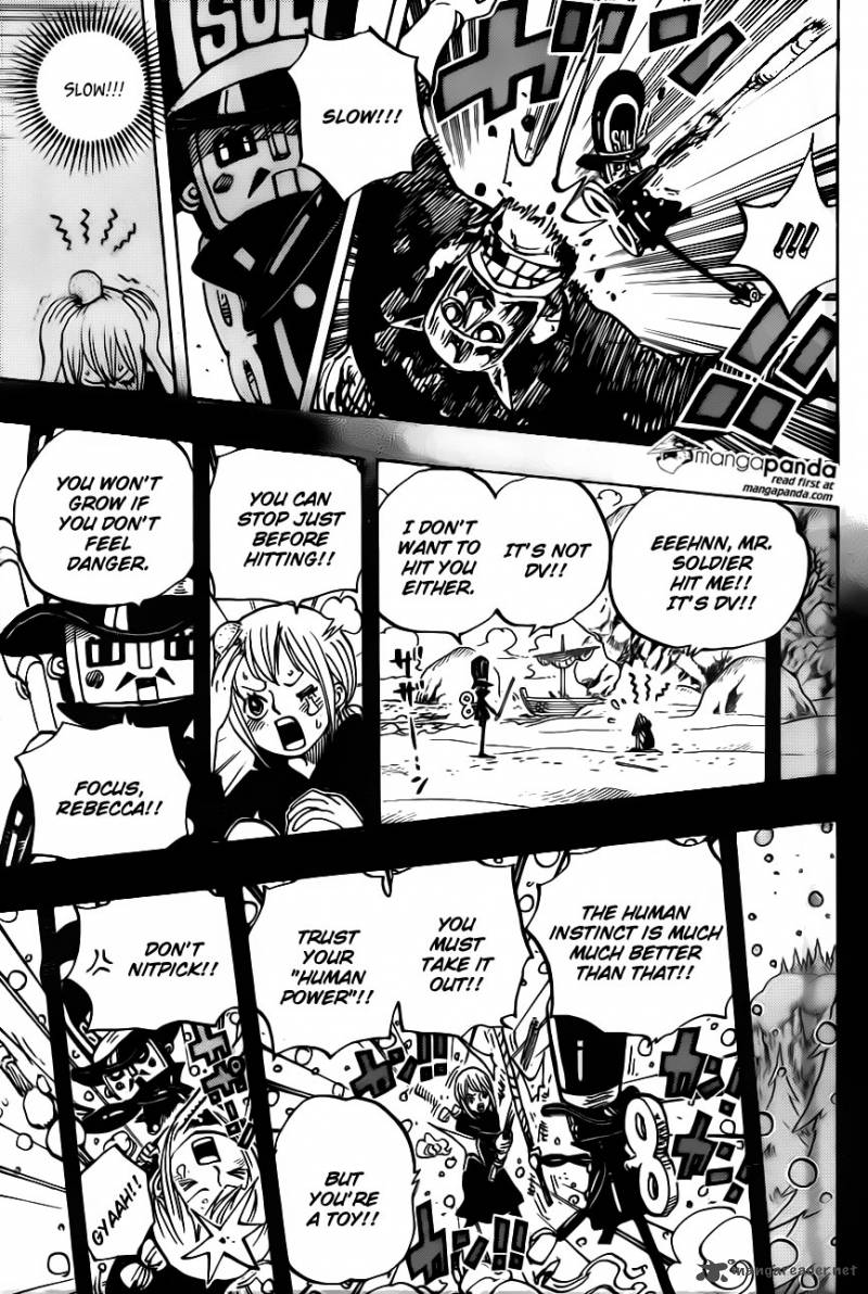 One Piece Chapter 733 page 14 - Chapter 733: What Soldier-san Wants