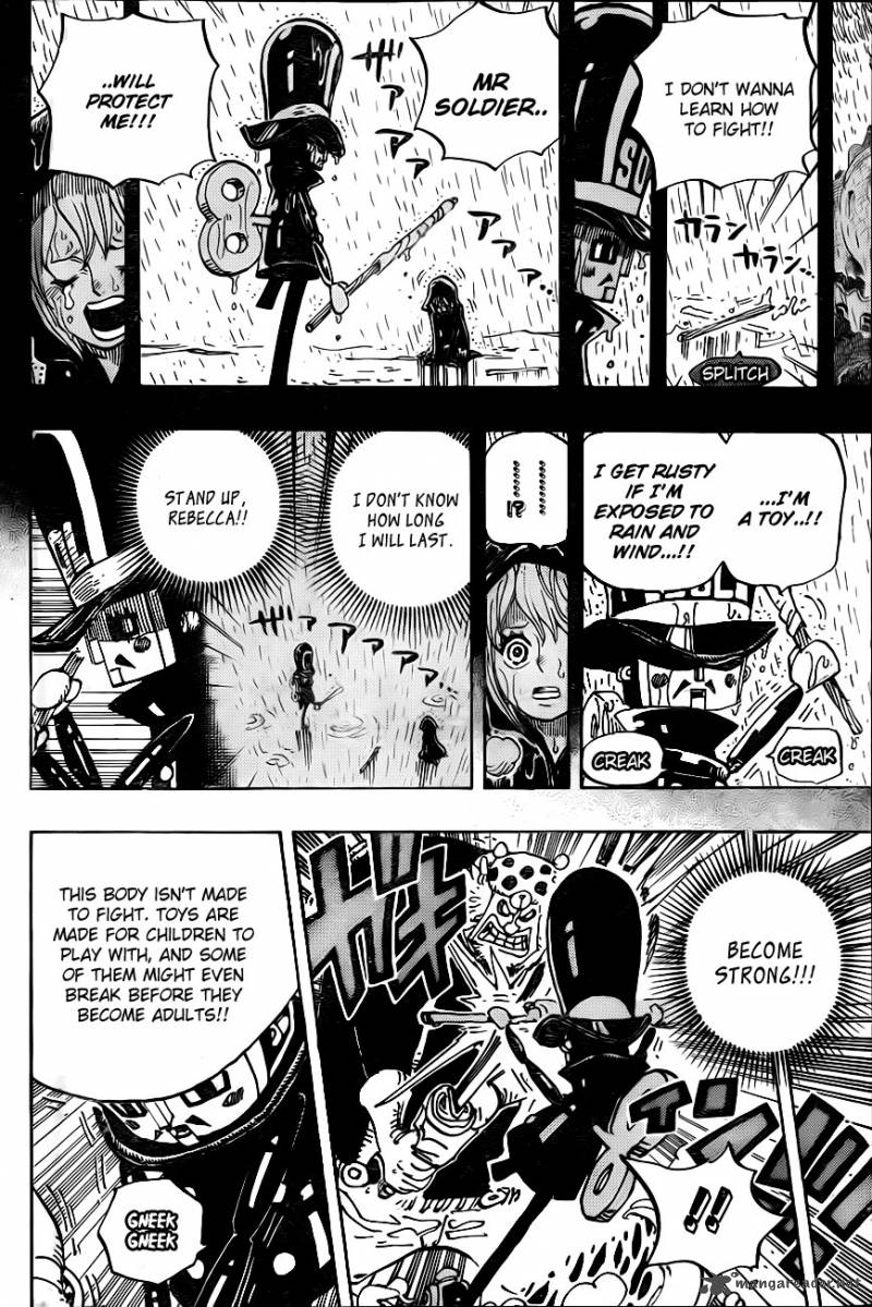 One Piece Chapter 733 page 15 - Chapter 733: What Soldier-san Wants