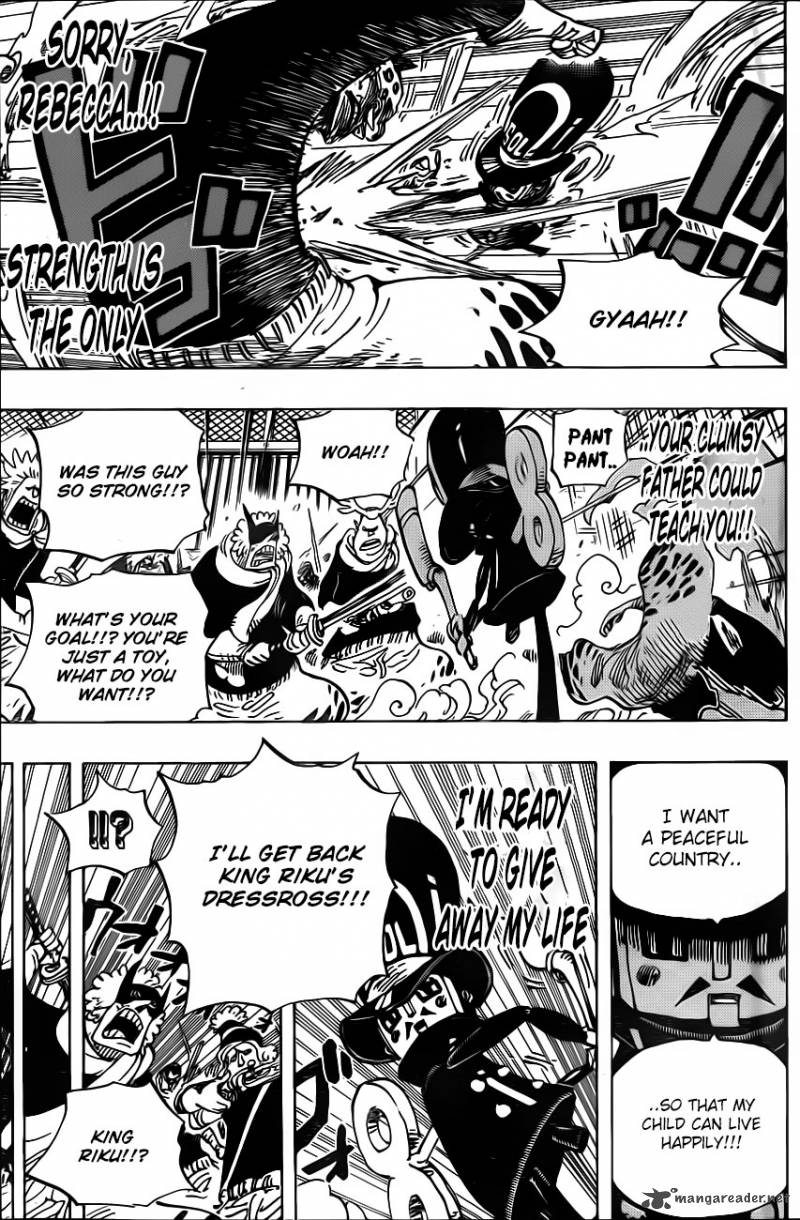 One Piece Chapter 733 page 16 - Chapter 733: What Soldier-san Wants