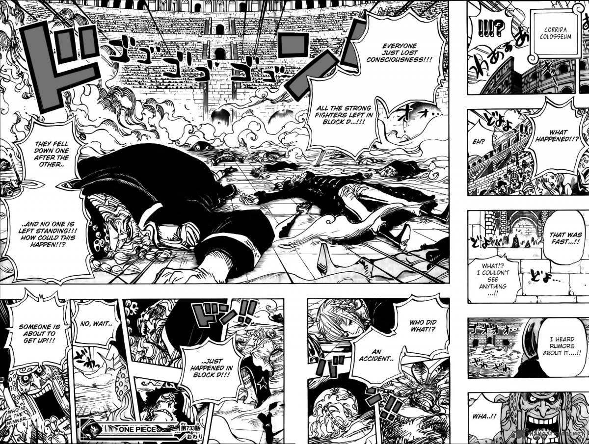 One Piece Chapter 733 page 17 - Chapter 733: What Soldier-san Wants