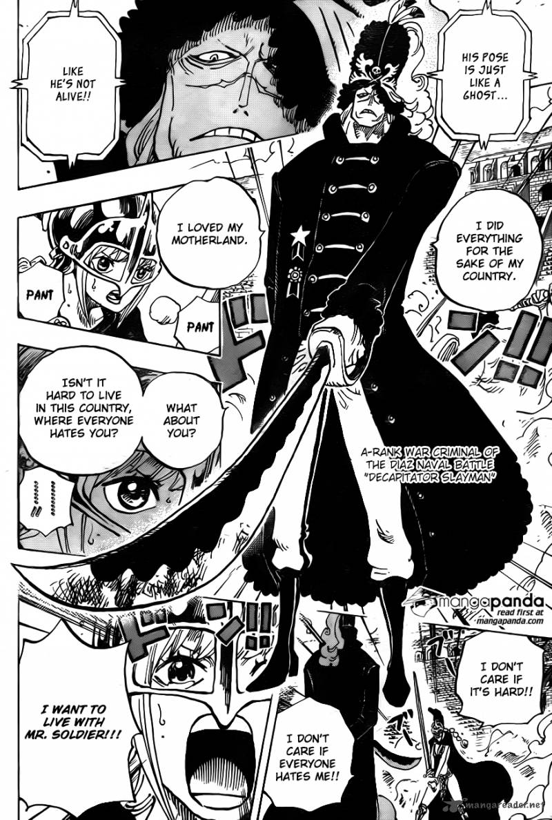 One Piece Chapter 733 page 3 - Chapter 733: What Soldier-san Wants