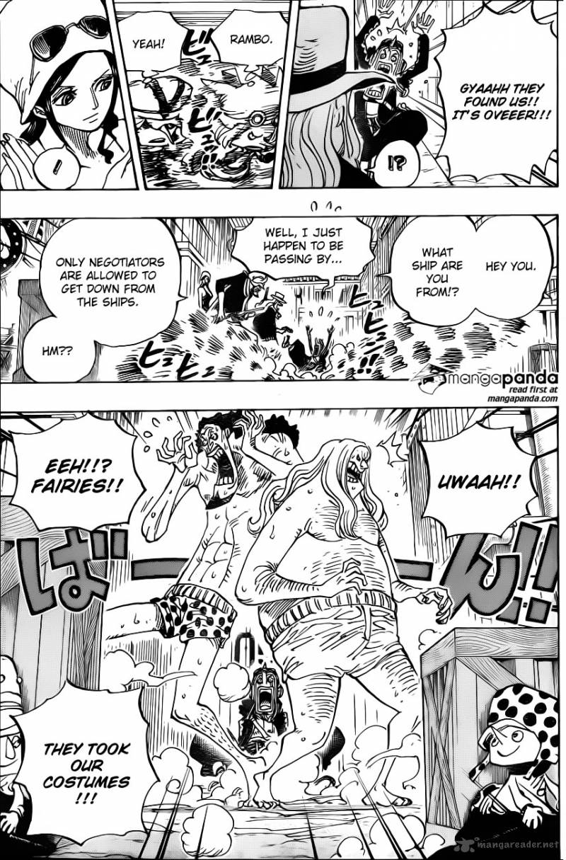One Piece Chapter 733 page 8 - Chapter 733: What Soldier-san Wants