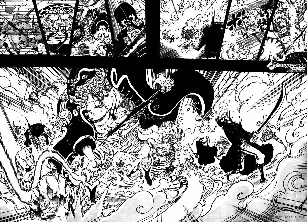 One Piece Chapter 734 page 11 - Chapter 734: The Kamaitachi of Rommel