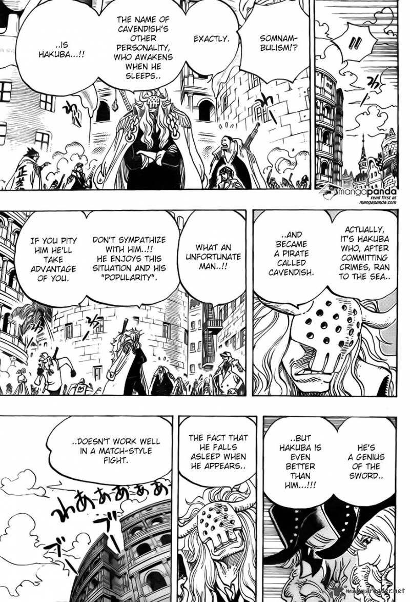 One Piece Chapter 734 page 13 - Chapter 734: The Kamaitachi of Rommel