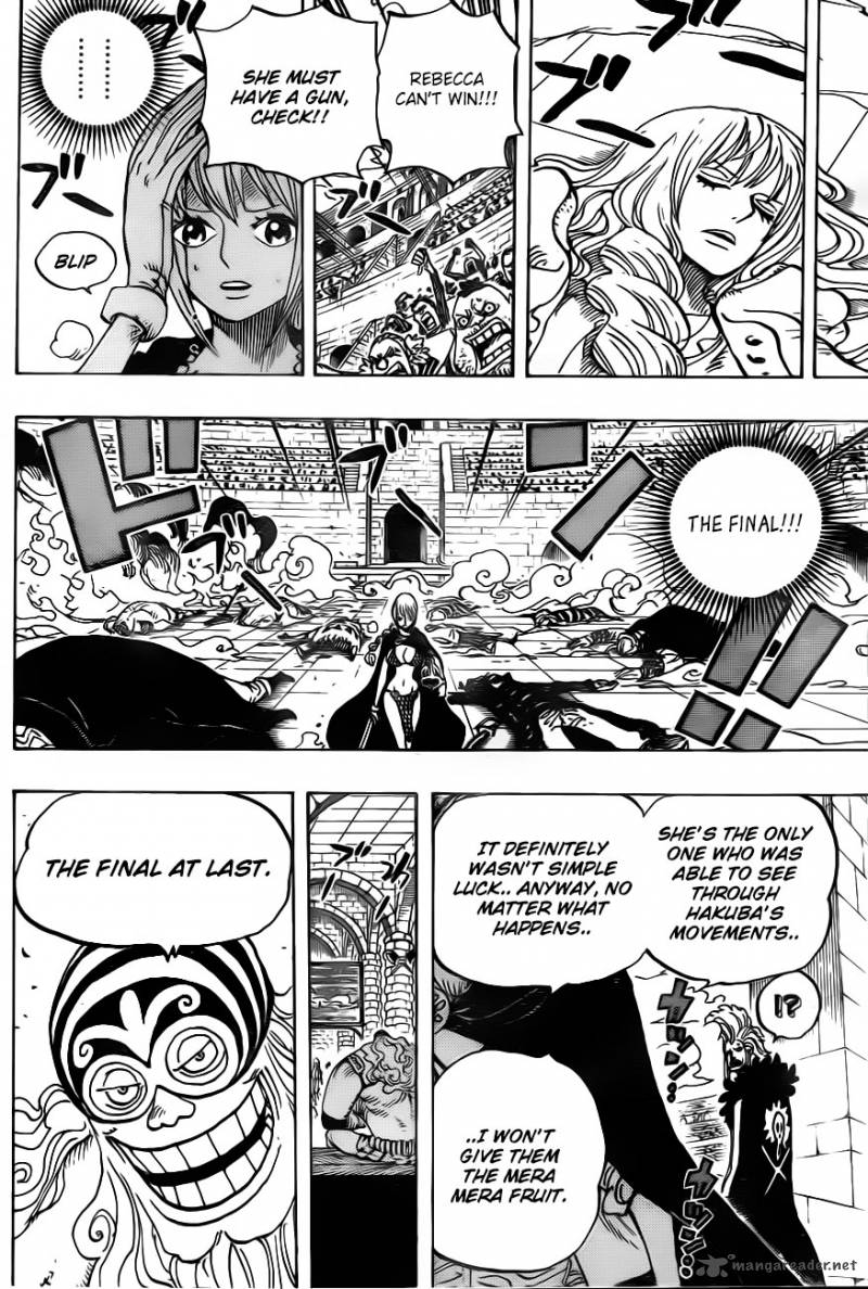 One Piece Chapter 734 page 14 - Chapter 734: The Kamaitachi of Rommel