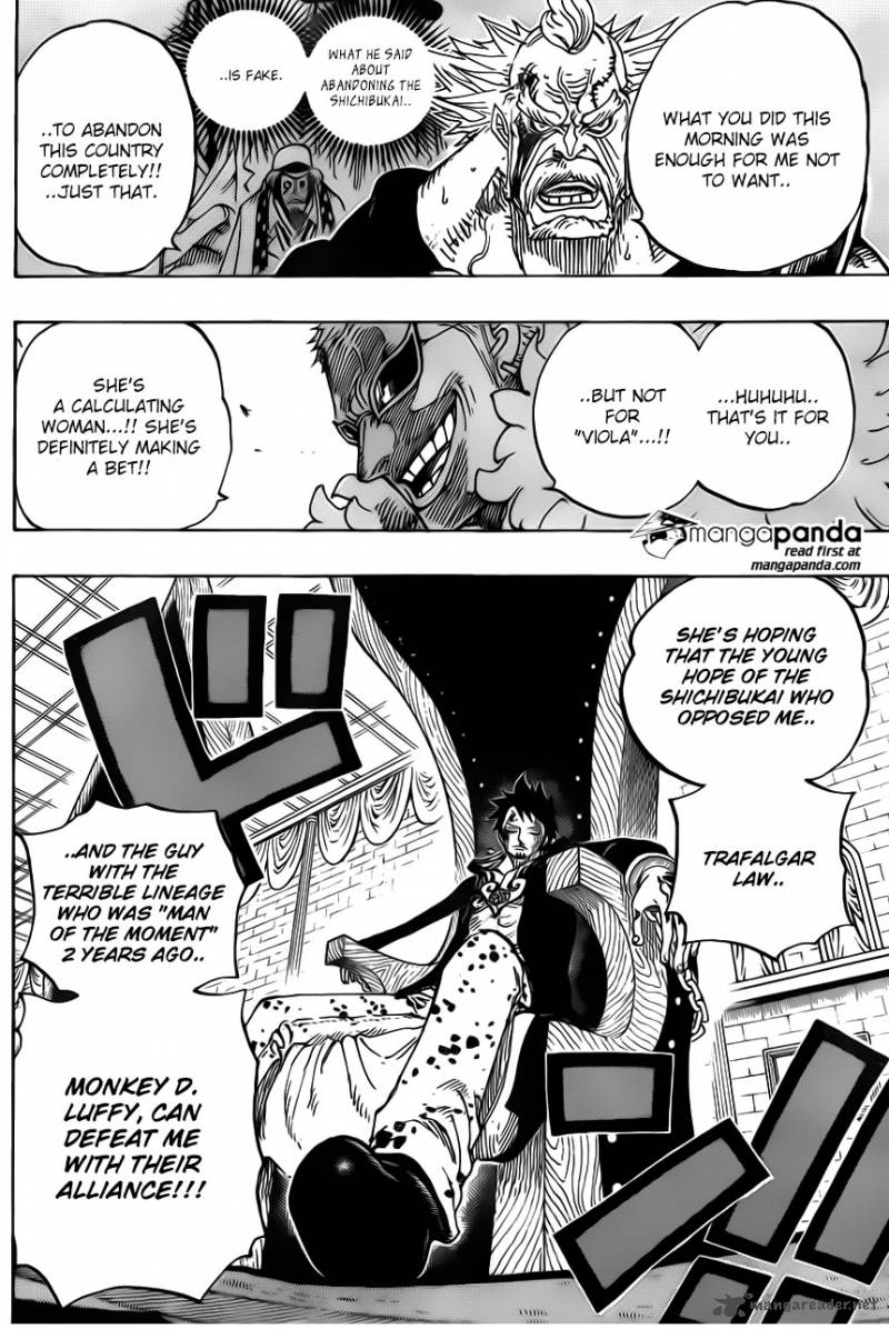 One Piece Chapter 734 page 16 - Chapter 734: The Kamaitachi of Rommel
