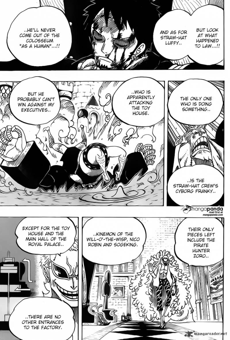 One Piece Chapter 734 page 17 - Chapter 734: The Kamaitachi of Rommel