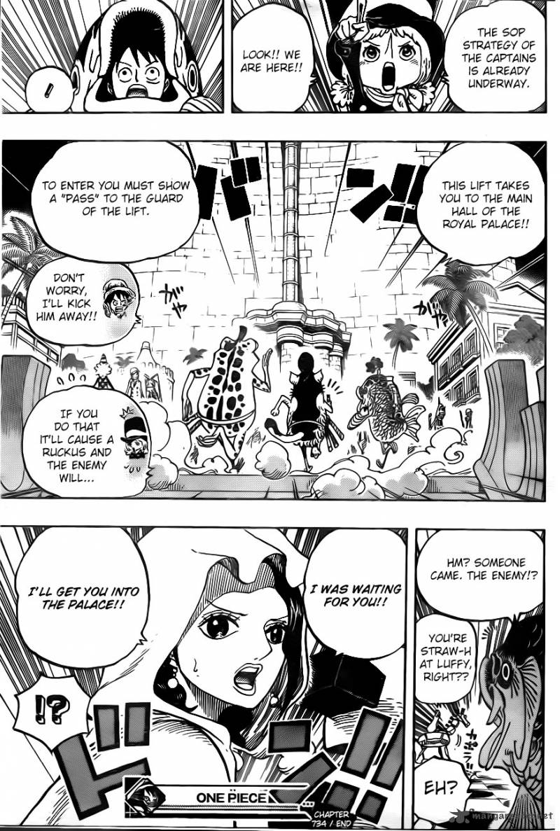 One Piece Chapter 734 page 19 - Chapter 734: The Kamaitachi of Rommel