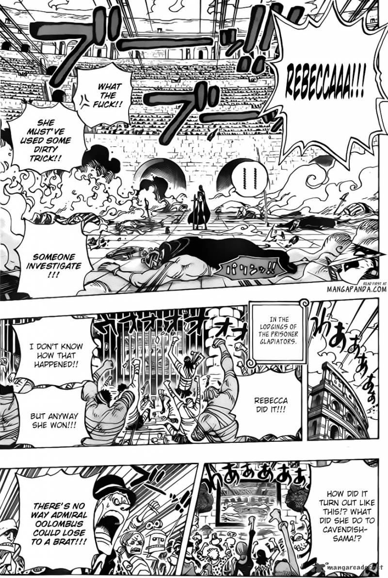 One Piece Chapter 734 page 6 - Chapter 734: The Kamaitachi of Rommel
