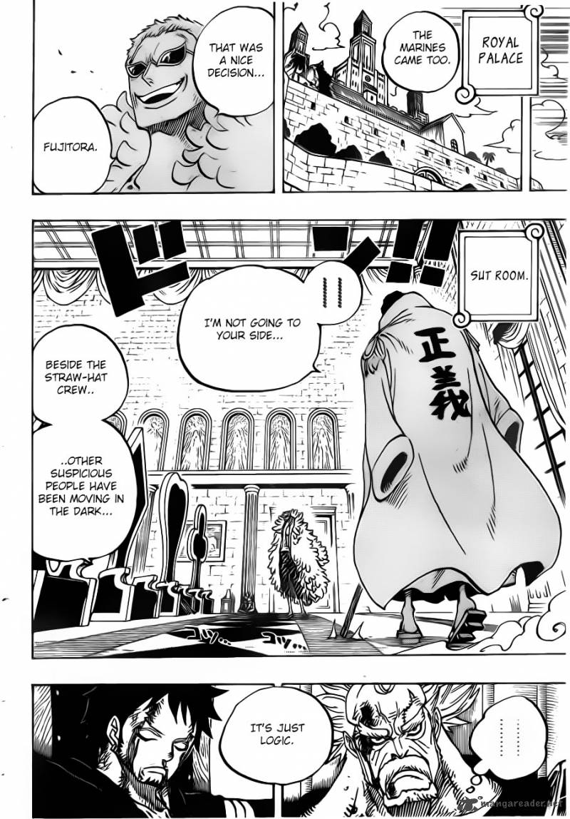 One Piece manga, chapter 735, page 16 of 24