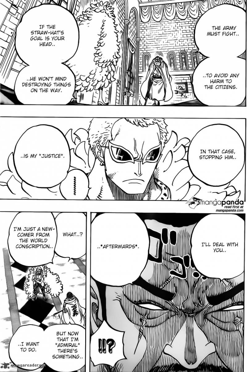 One Piece manga, chapter 735, page 17 of 24