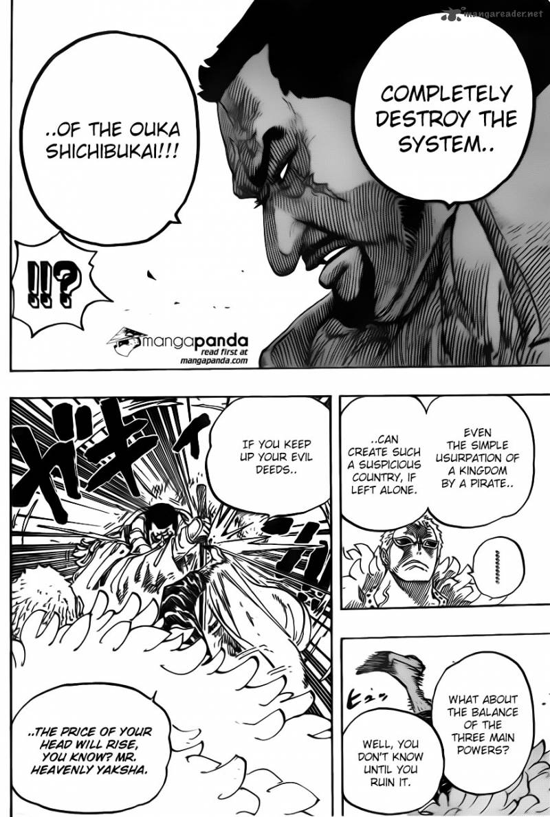 One Piece manga, chapter 735, page 18 of 24