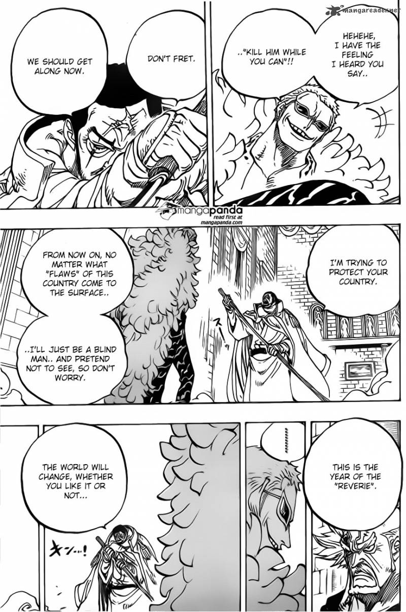 One Piece manga, chapter 735, page 19 of 24