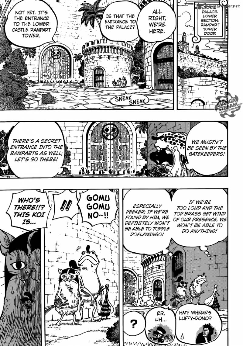 One Piece manga, chapter 736, page 11 of 20