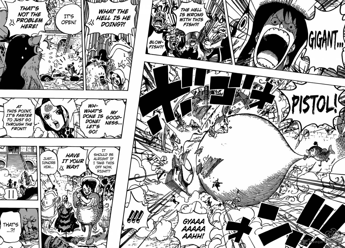 One Piece manga, chapter 736, page 12 of 20
