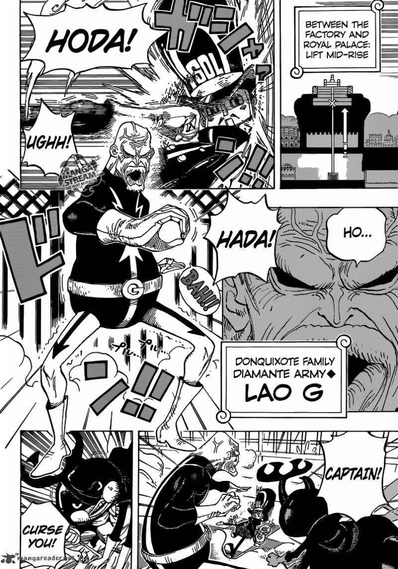 One Piece manga, chapter 736, page 15 of 20