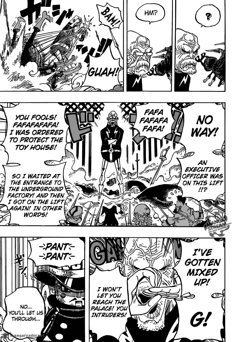 One Piece manga, chapter 736, page 16 of 20