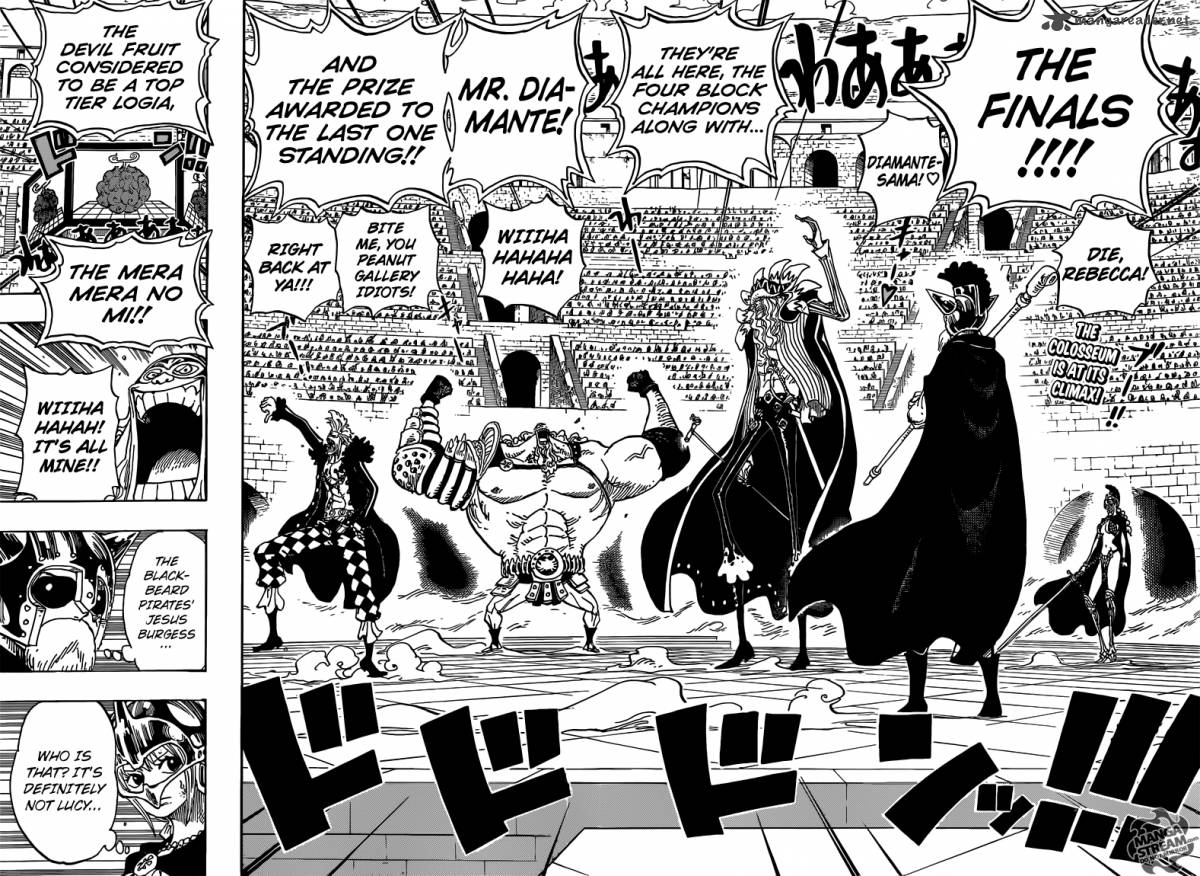 One Piece manga, chapter 736, page 3 of 20