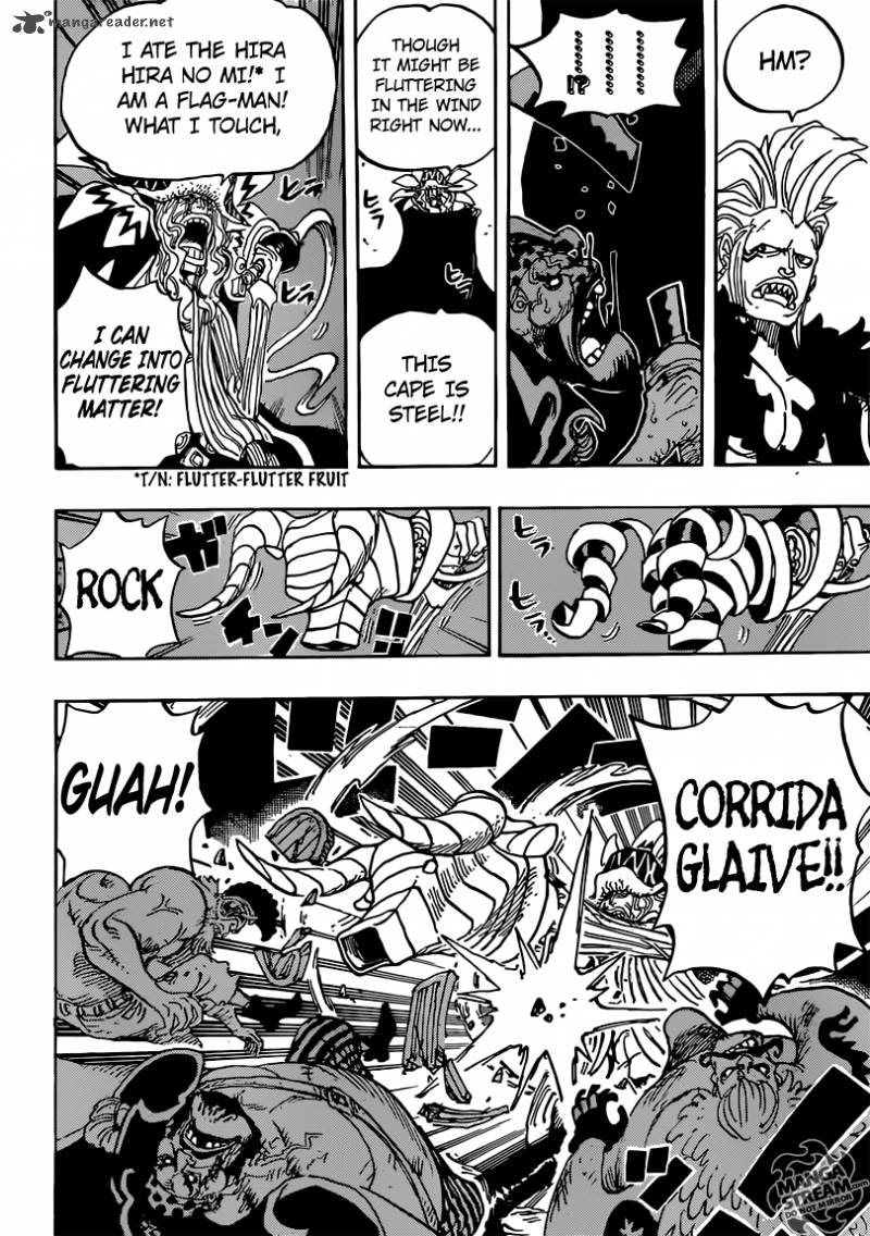 One Piece manga, chapter 736, page 6 of 20
