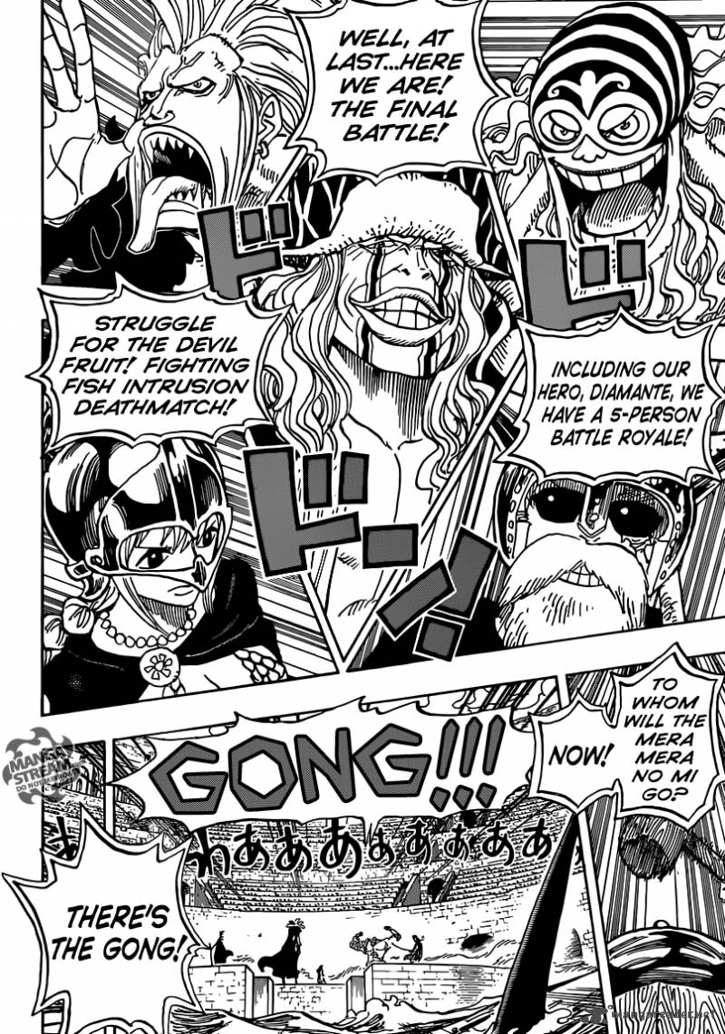 One Piece manga, chapter 736, page 10 of 20