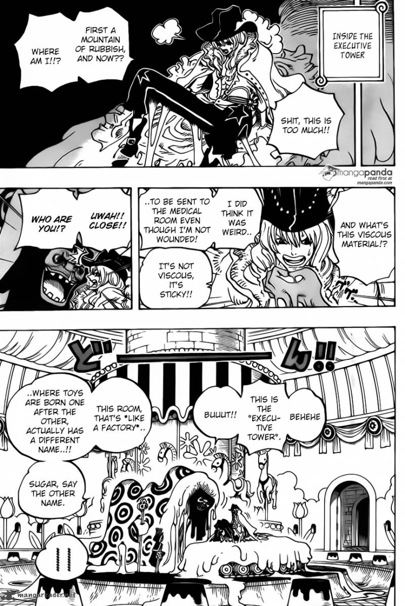 One Piece Chapter 737 page 11 - Chapter 737: Officer's Tower