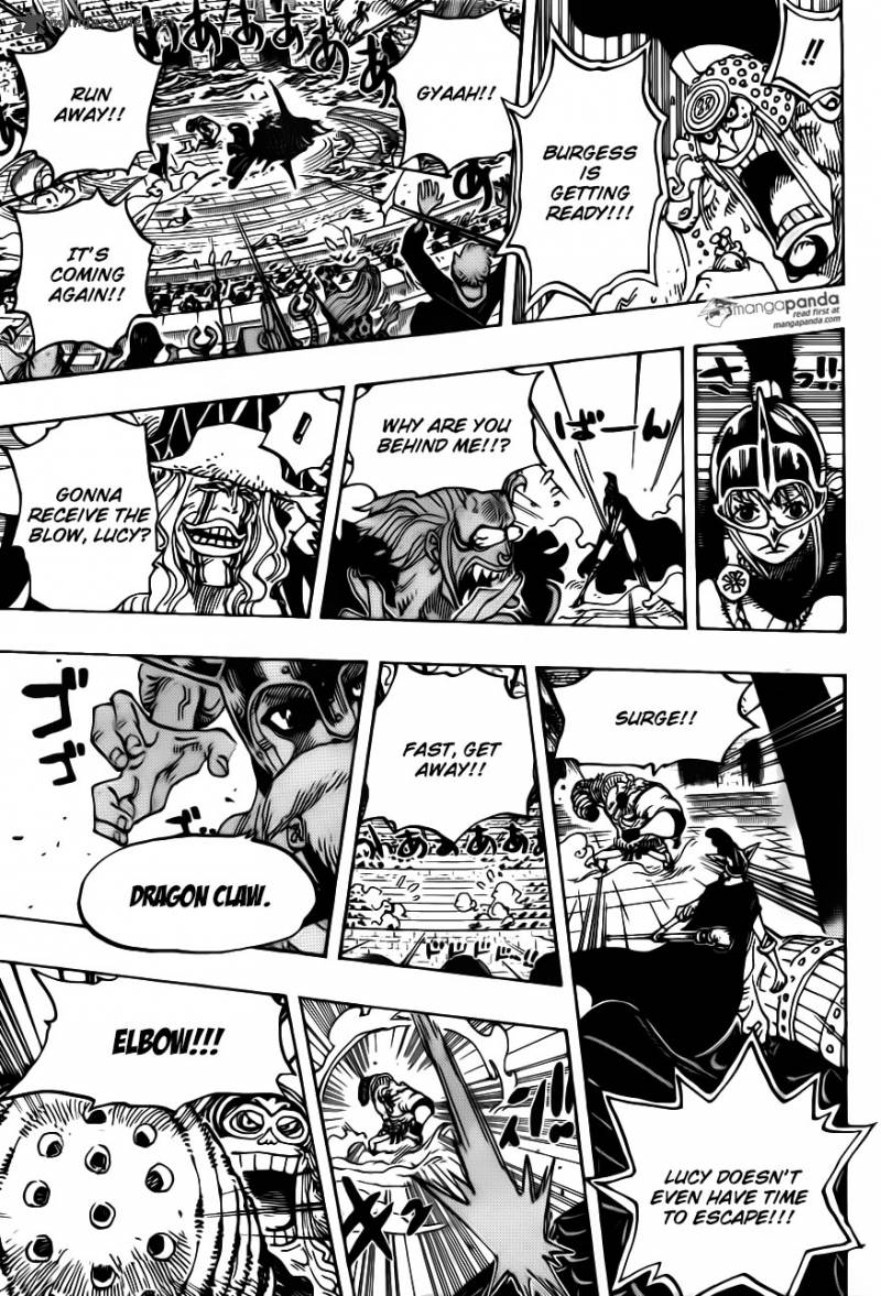 One Piece Chapter 737 page 8 - Chapter 737: Officer's Tower